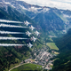 Illustration for article titled Look At These Striking Images Of The Thunderbirds Soaring Over Telluride